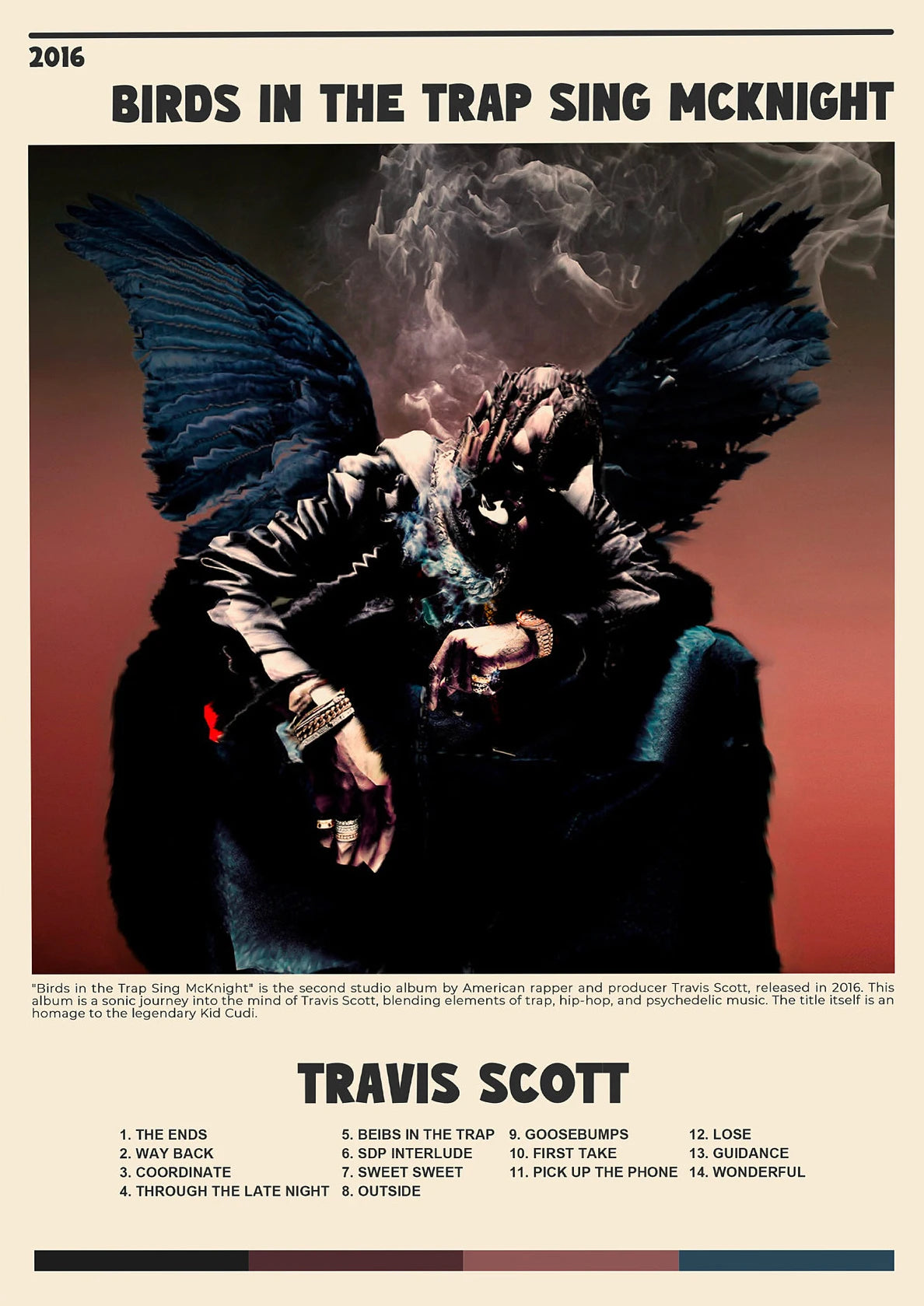 Travis Scott Rodeo Astroworld Music Album Cover Series Art Poster Canvas Painting Wall Print Picture for Living Room Home Decor