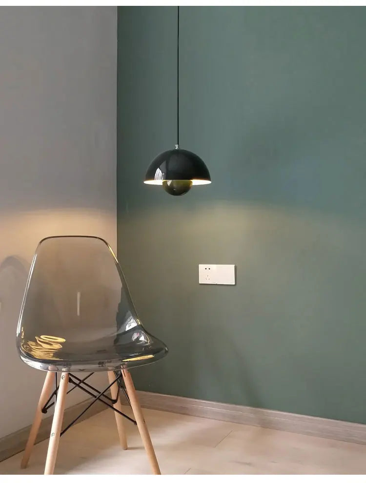 Nordic Café Resraurant Macarone Chandelier Lighting LED Dining Table Ceiling Pendant Lamps Kitchen Living Room Home Decorations