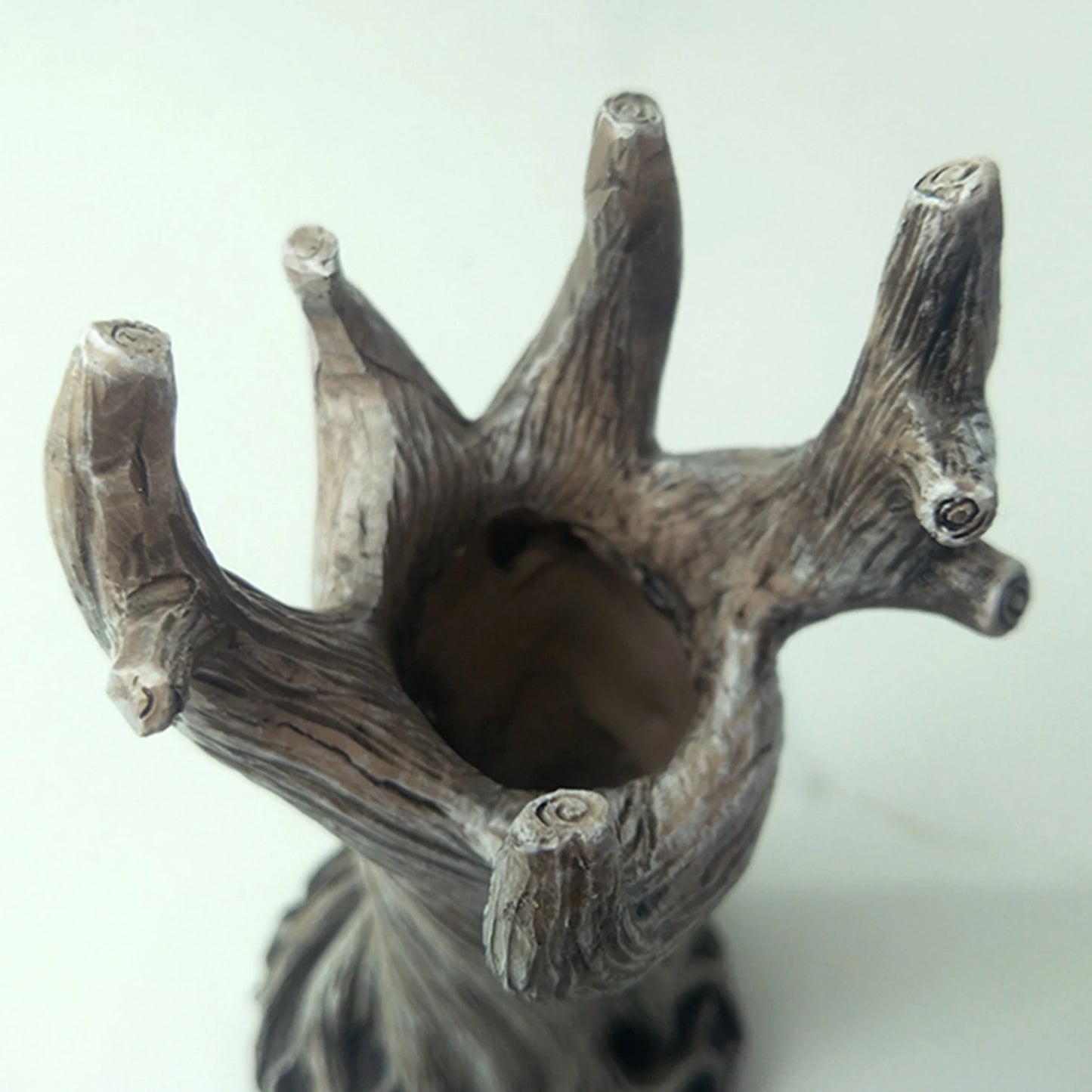 Dry Floral Plant Vase Ornament Creative Resin Indoor Statue Vase for Birthday Gifts New Year's Gifts