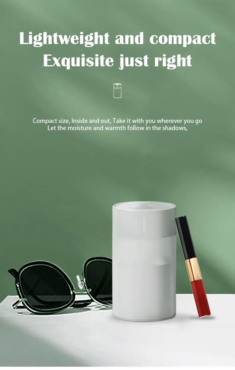 Air Humidifier Portable Mini USB Aroma Diffuser Ultrasonic Colorful Cup Bedroom Home Car Plants Purifier Humificador 260ML
