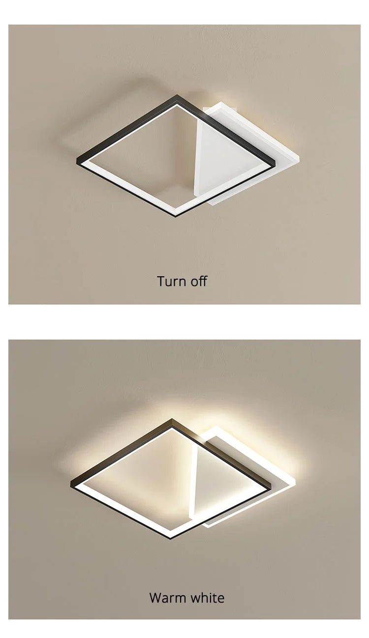 QIYIMEI Modern LED Chandelier Indoor Lights For Bedroom Study Living Room Lighting Lamps Luminaria Lustres HOME Decoration