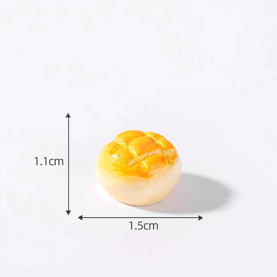 Figurine Miniature Imitation Cake Hamburger Food Micro Landscape Ornaments For Home Decorations Room Decor DIY Accessories