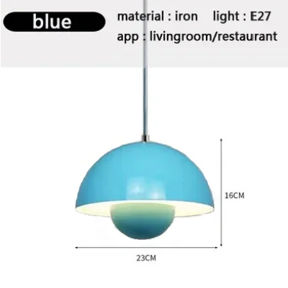 Nordic Café Resraurant Macarone Chandelier Lighting LED Dining Table Ceiling Pendant Lamps Kitchen Living Room Home Decorations