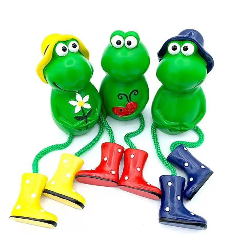 Household Durable The New Creativity Novel Green Accessories Crafts Portable Gift Resin Delicate Ornaments Hanging Leg Frog