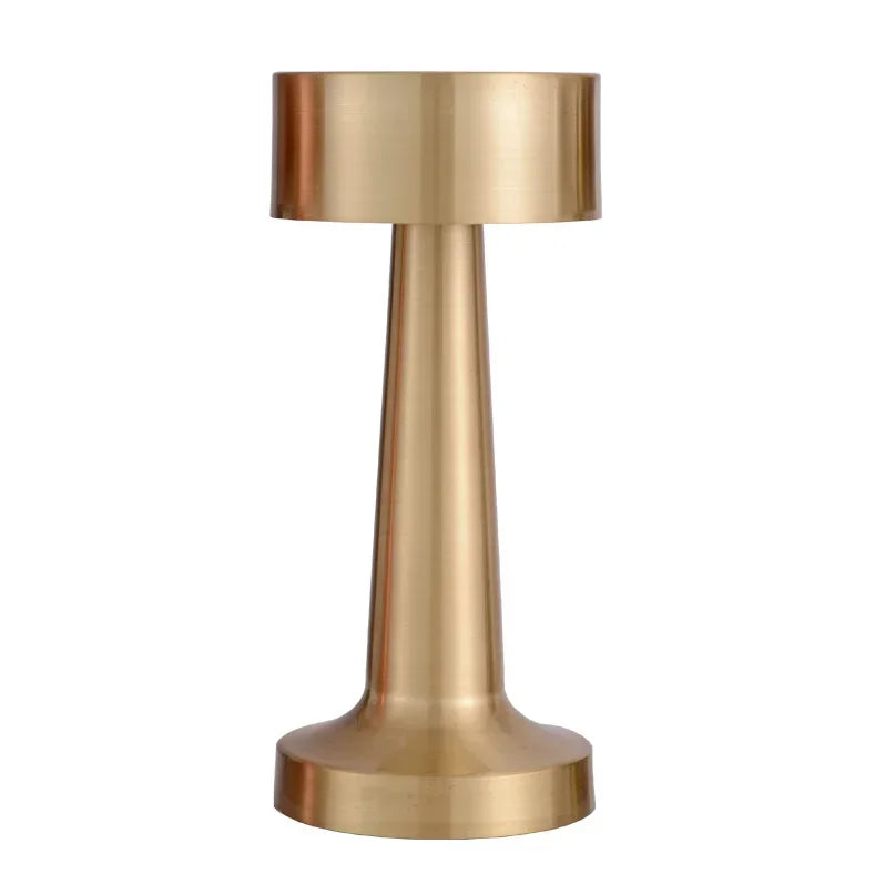 LED Bar Table Lamp Bar/Coffee/Restaurant Desktop Decor Night Light Rechargeable Touch Sensor Wireless Bedroom Reading Lamp 2022