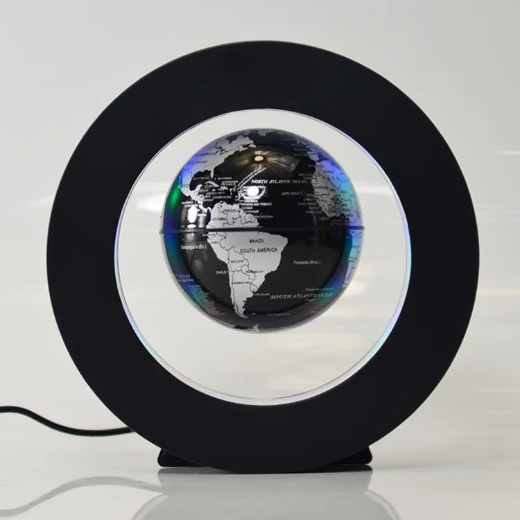 Magnetic Levitation Globe for Home Decoration, Automatic Rotation, Ornaments, Practical Gifts, Living Room Decoration, 3 in