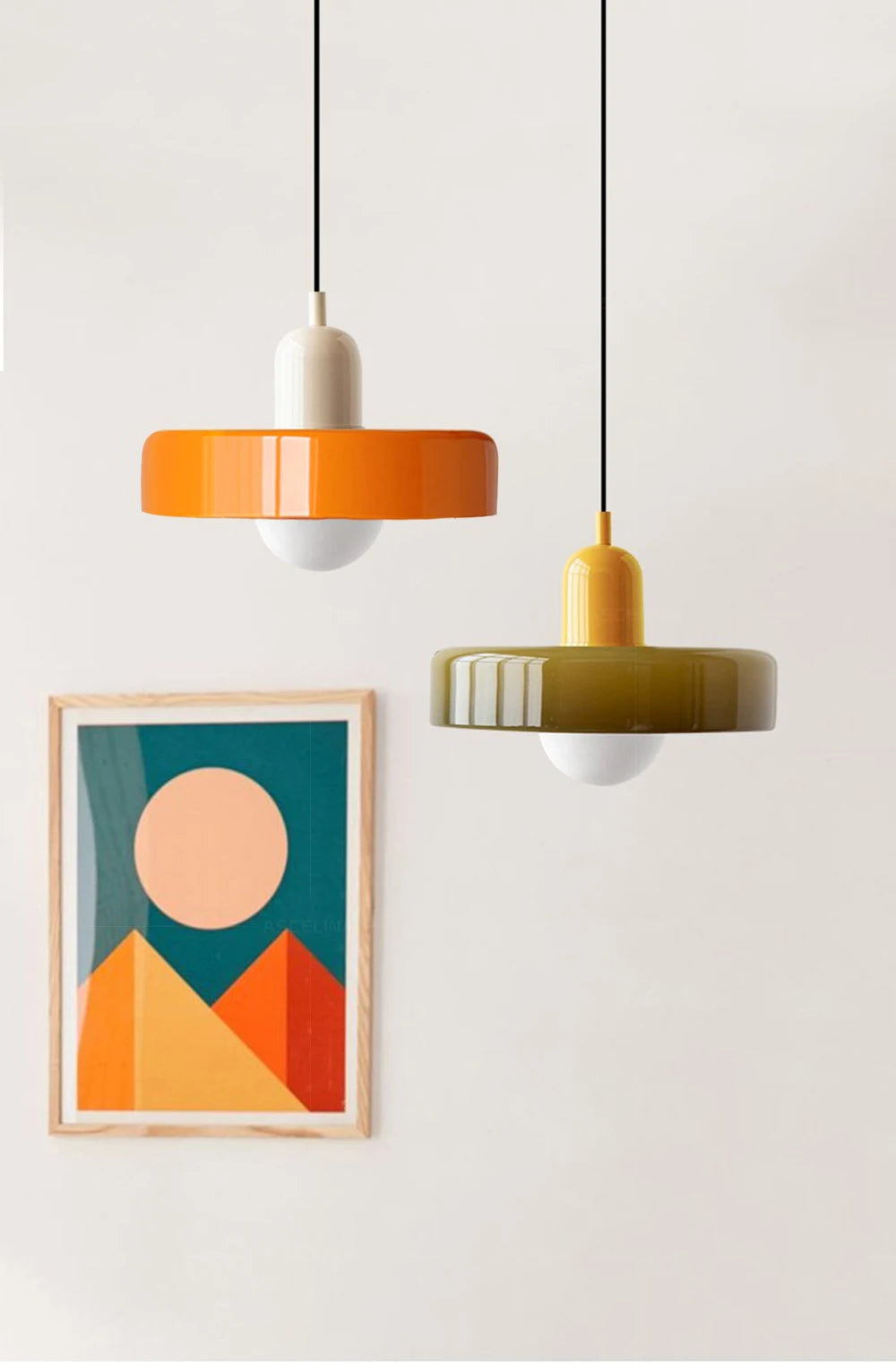 Nordic Pendant Light Glass Home Decorative Lamp For Living Room Restaurant Bedroom Study Indoor Hanging Illumination Luminaires