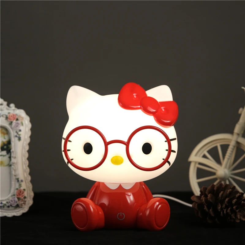 Cute Cartoon Animal Night Lights Baby Children's Bedroom Decor Anime Led Light Christmas Gift Bedside Home Decor USB Night Light