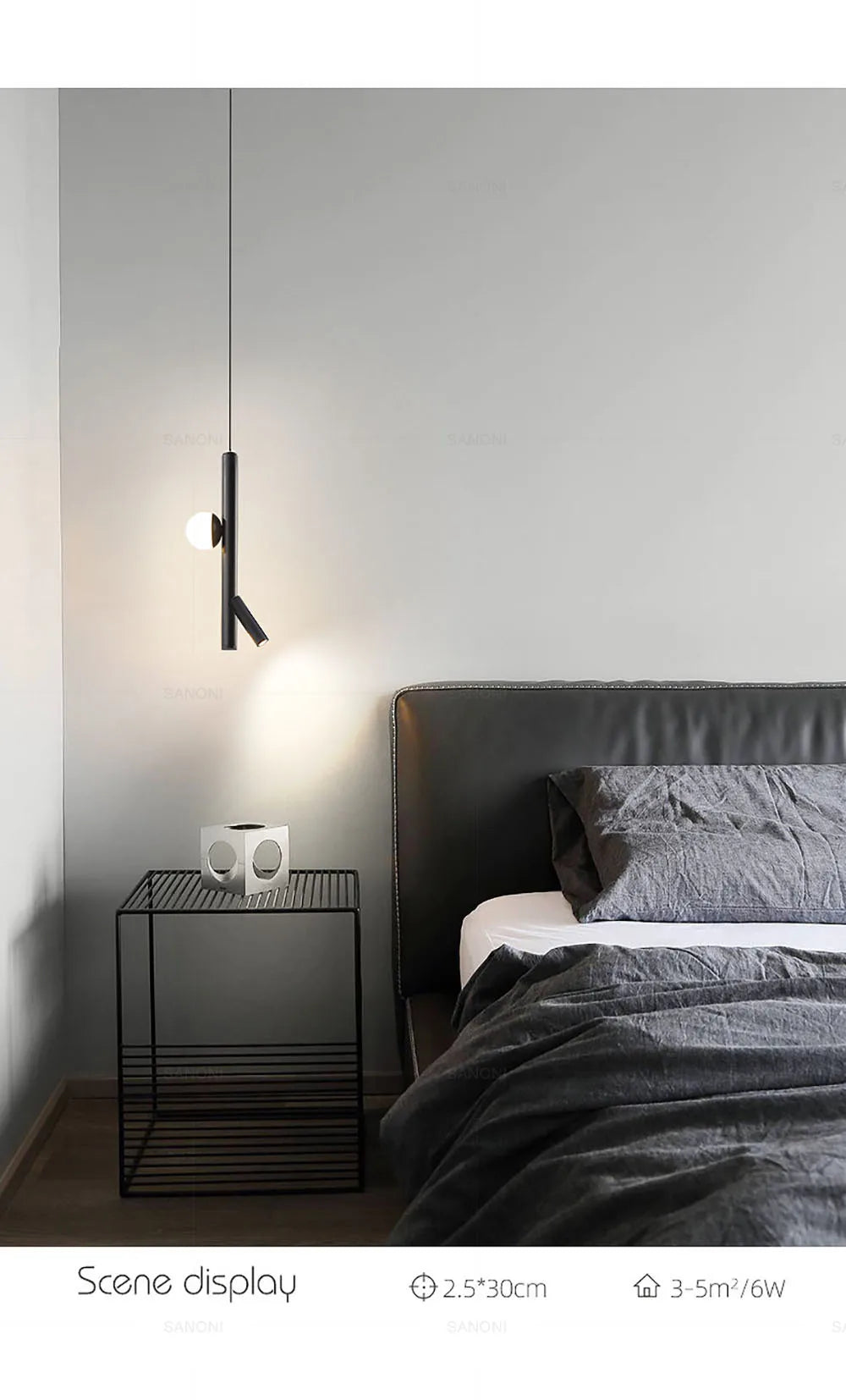 Minimalist LED Pendant Lamp For Living Room Bedside Study Aisle Chandelier Indoor Home Decor Light Fixture Luster Hanging Lamp