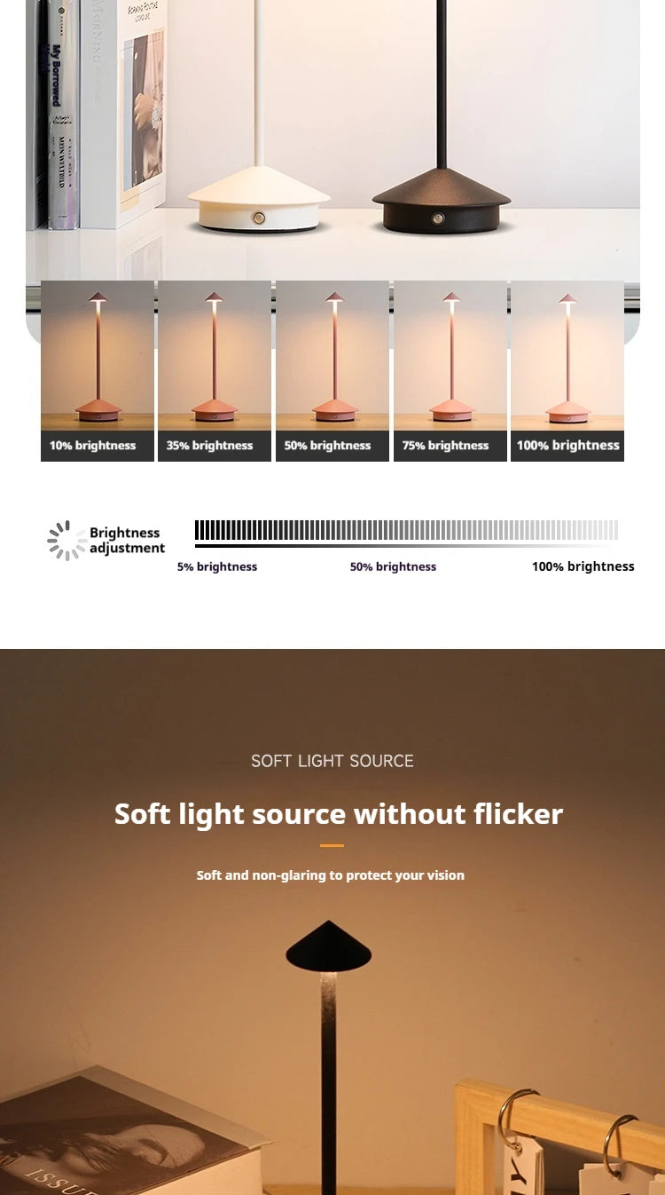 Led Rechargeable Creative Table Lamp