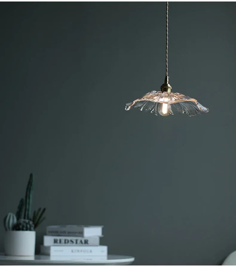 Art Creative LED Pendant Lights For Bedroom Restaurant Kitchen Hanging Lamp Modern Nordic Ceiling Chandeliers Glass Pendant Lamp