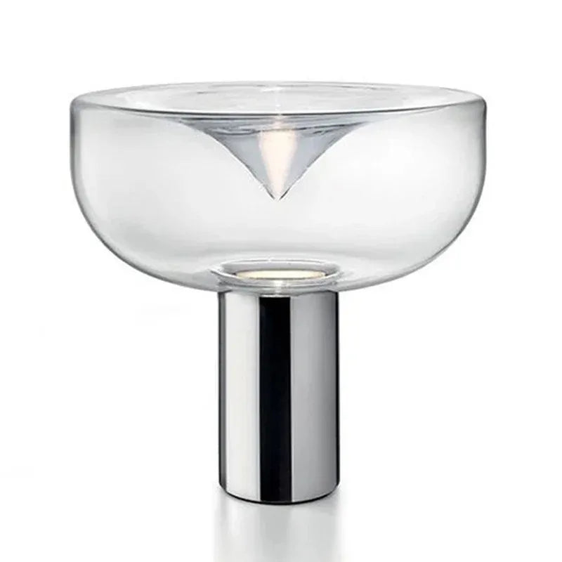 Aella table lamp luxury art clear glass lamp creative Bedroom office marble desk Lamp side table lights foyer Decorative lamp