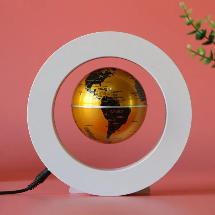 Magnetic Levitation Globe for Home Decoration, Automatic Rotation, Ornaments, Practical Gifts, Living Room Decoration, 3 in