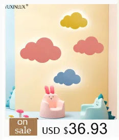 Cute Led Rabbit Wall Lights USB Powered Baby Desk Table Lamp For Bedroom Bedside Children Kid's Room Home Decor Atmosphere Light