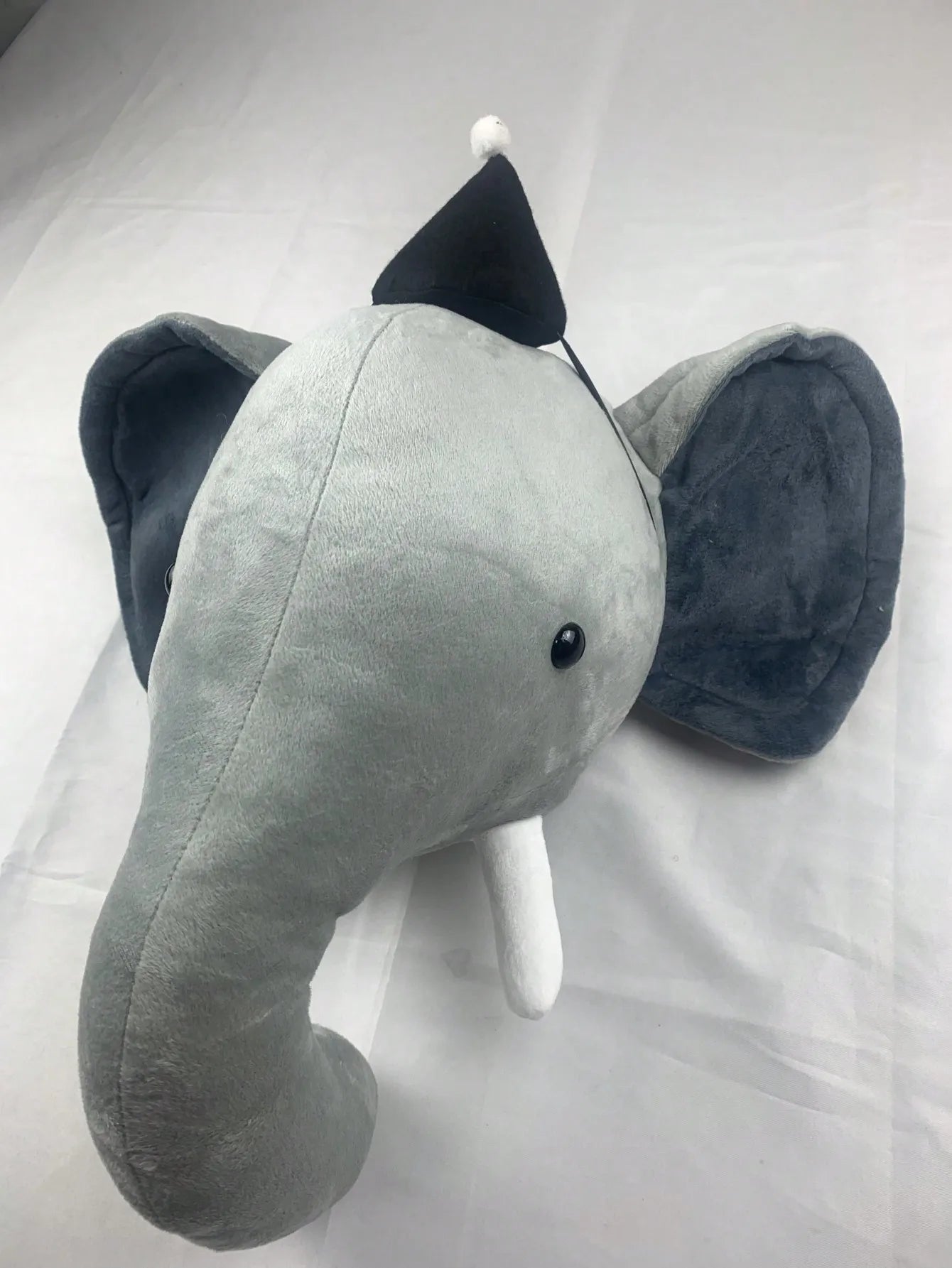 Wall Decoration Animal Head Soft Wall Hanging Ins Nordic Style Children's Room Creative Decoration Hanging Elephant