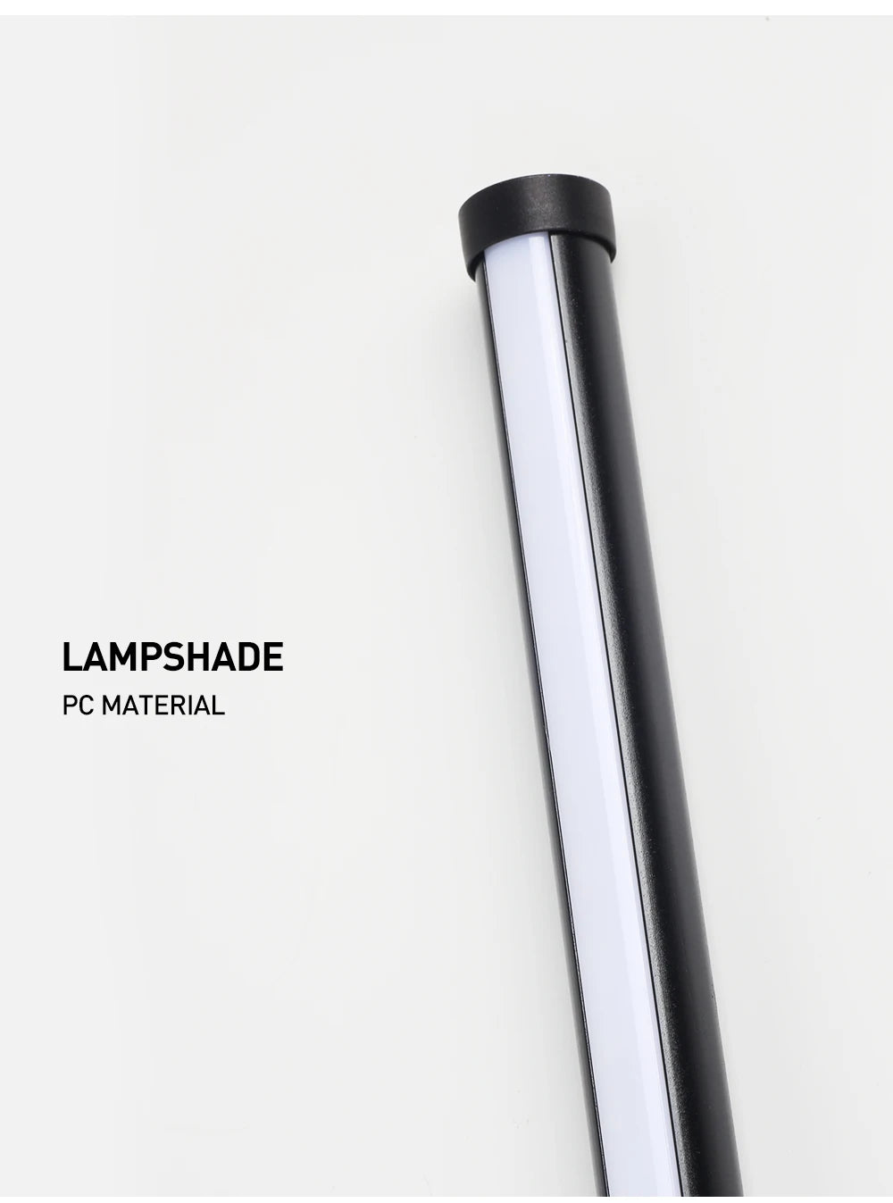 LUCKYLED Modern Led Wall Light AC85-290V Long Wall Lamp Sconce 100cm 120cm Interior Wall Light Bedside Bedroom Light Black White